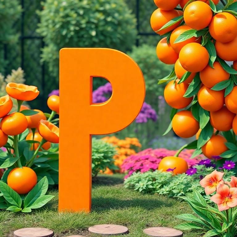 Oranges — litera P
