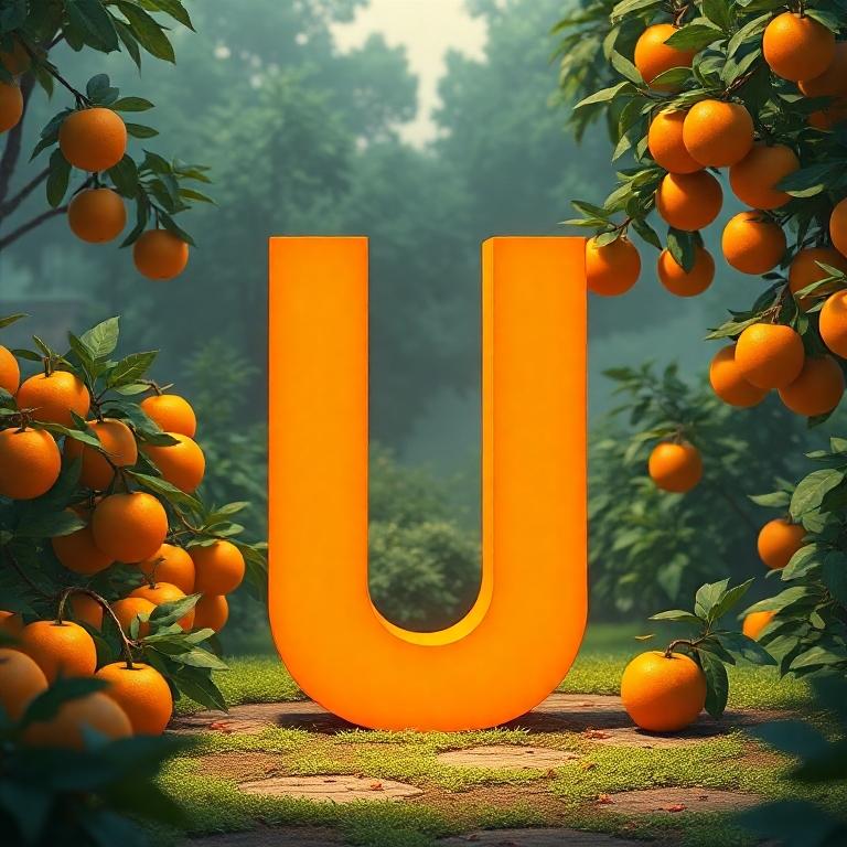 Oranges — litera U