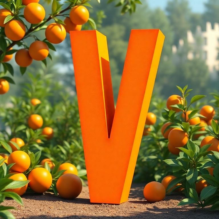 Oranges — litera V