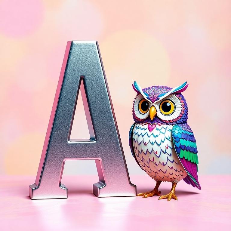 Owl — litera A