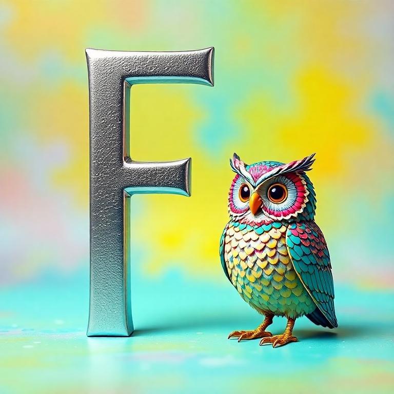 Owl — litera F