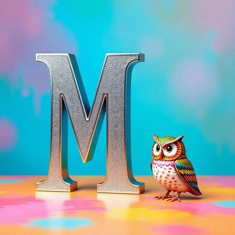 Owl — litera M
