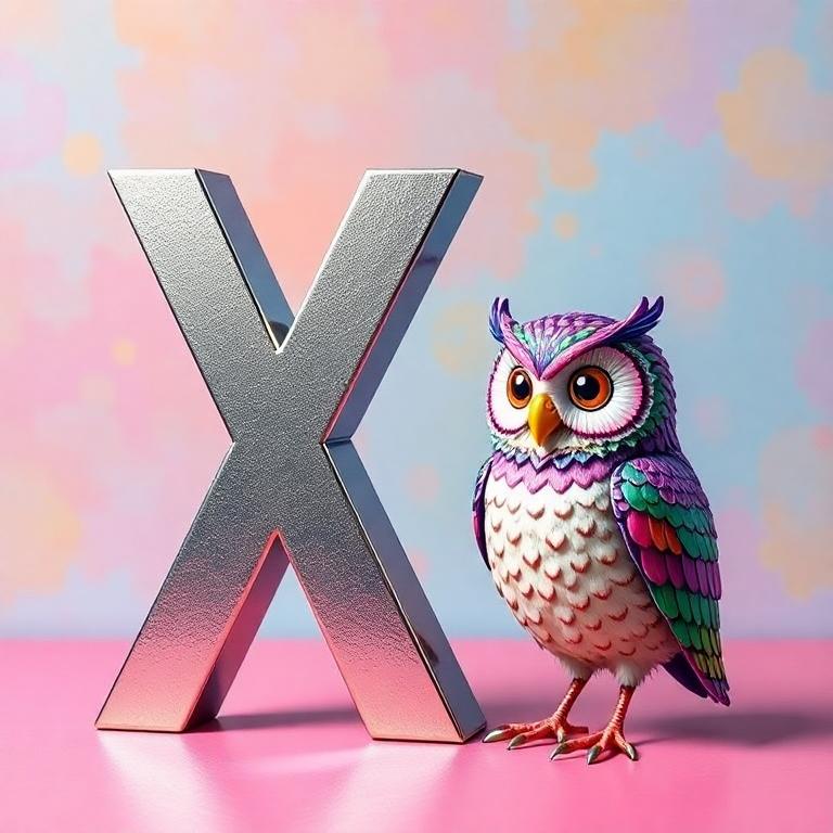 Owl — litera X
