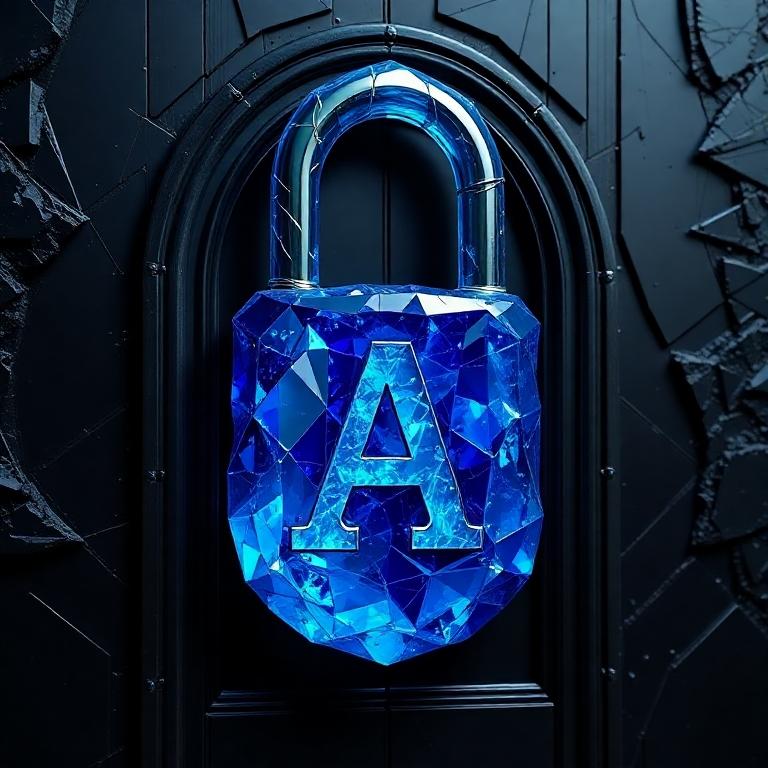 Padlock — litera A