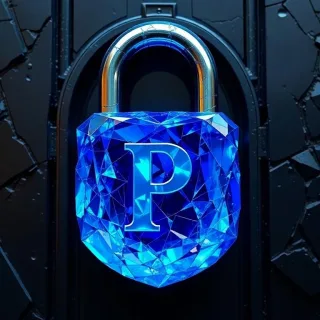 Padlock — litera P