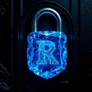Padlock — litera R