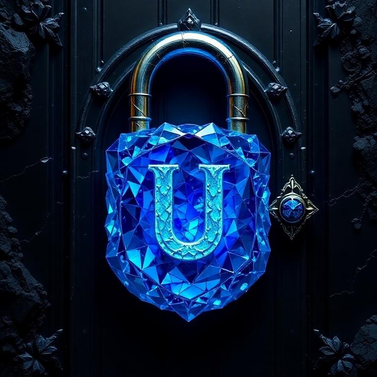 Padlock — litera U