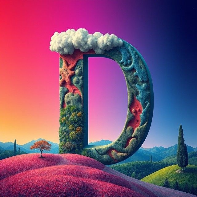 Painted 2 — litera D