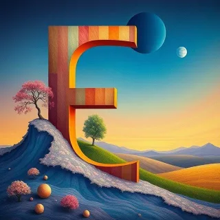 Painted 2 — litera E