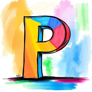 Painted — litera P
