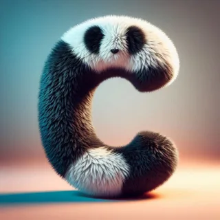 Panda bear 2 — litera C