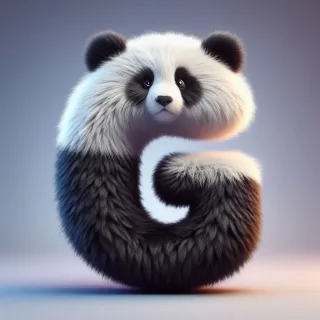 Panda bear 2 — litera G