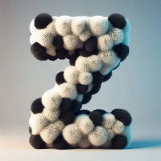 Panda bear 2 — litera Z (wariant 2)