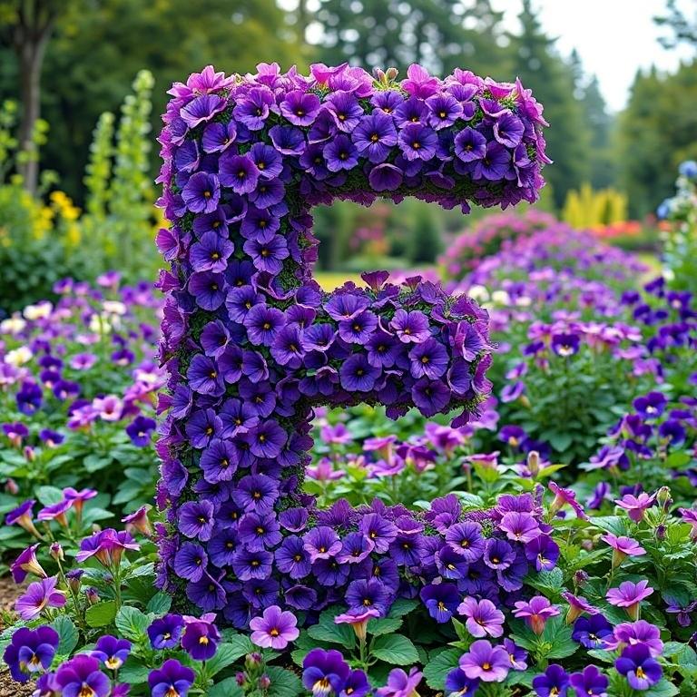 Pansies 2 — litera E