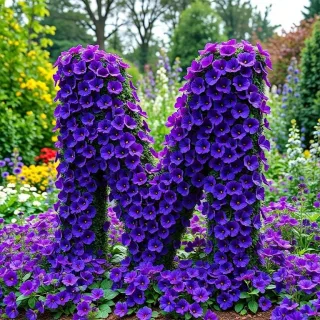 Pansies 2 — litera M