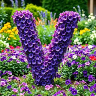 Pansies 2 — litera V