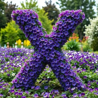 Pansies 2 — litera X