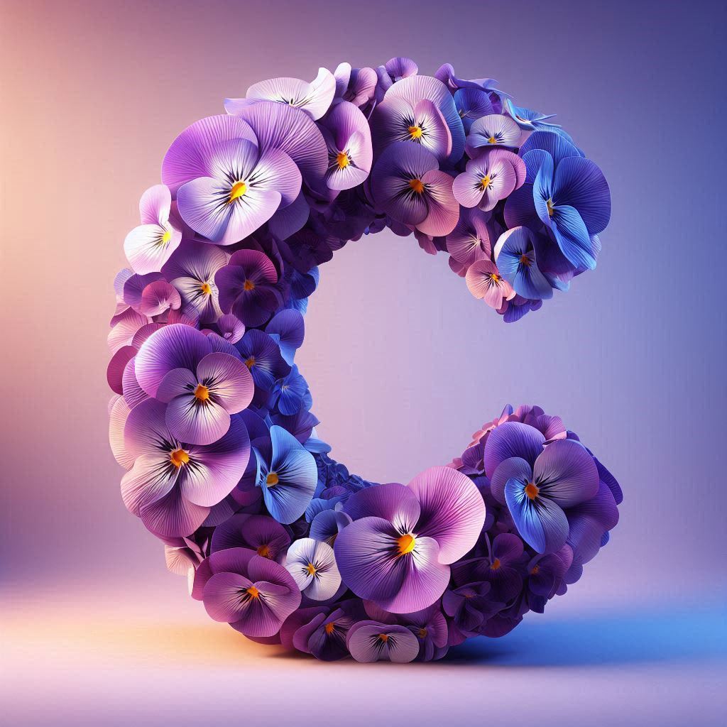 Pansies — litera C