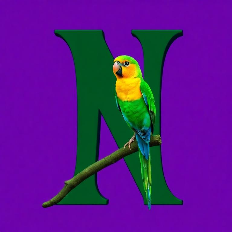 Parrot — litera N