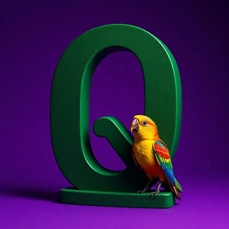 Parrot — litera Q