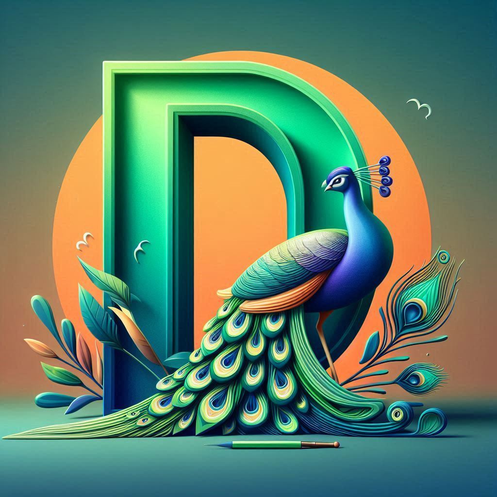 Peacock — litera D