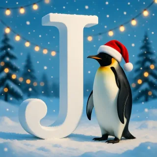 Penguin 2 — litera J