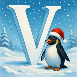 Penguin 2 — litera V