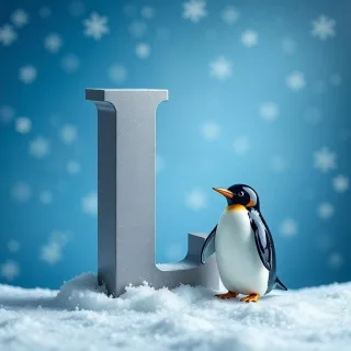 Penguin — litera L