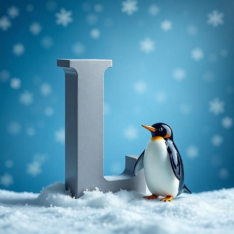 Penguin — litera L