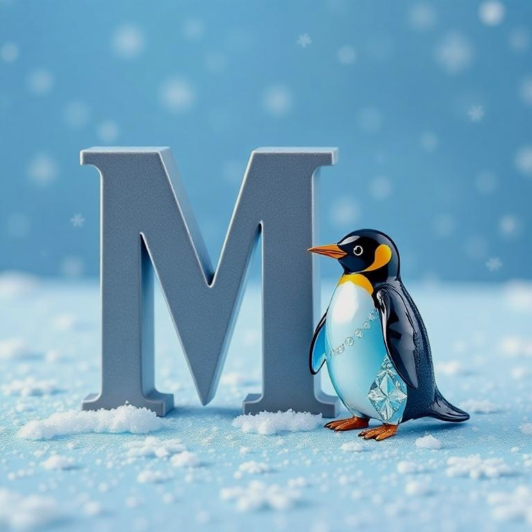 Penguin — litera M