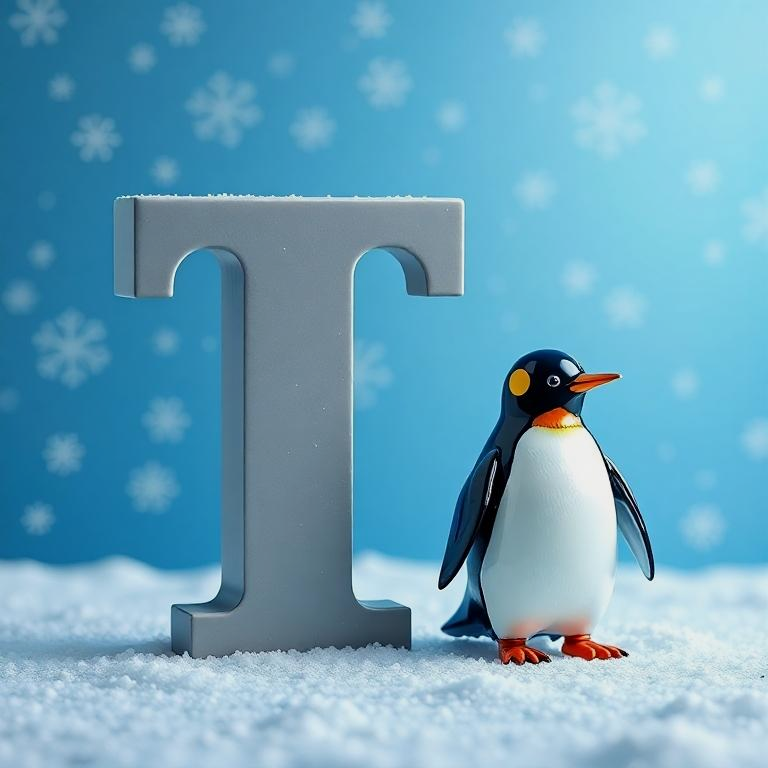 Penguin — litera T
