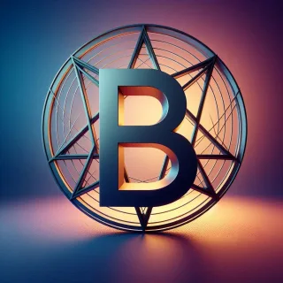 Pentagram — litera B