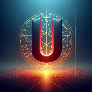 Pentagram — litera U