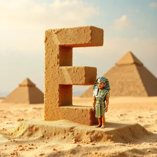 Pharaoh — litera E