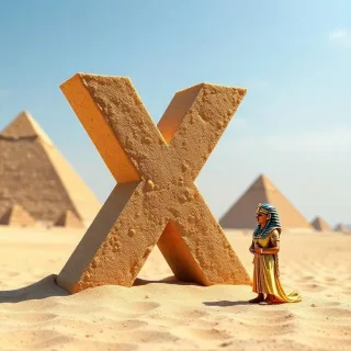 Pharaoh — litera X