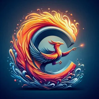 Phoenix — litera C (wariant 2)