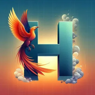 Phoenix — litera H (wariant 2)