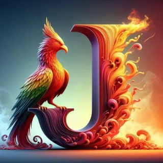 Phoenix — litera J (wariant 2)