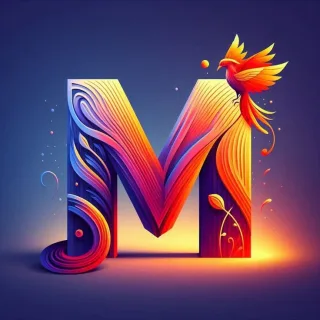 Phoenix — litera M (wariant 2)