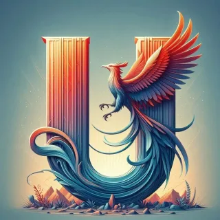 Phoenix — litera U (wariant 2)