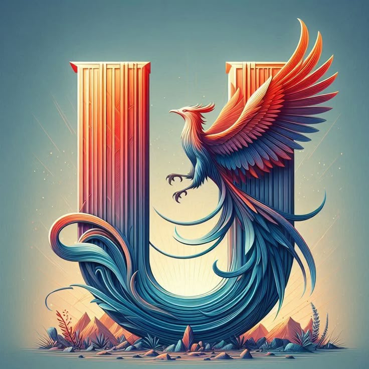 Phoenix — litera U (wariant 2)
