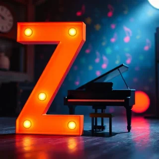 Piano — litera Z