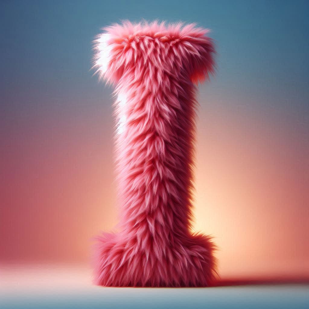 Pink fur — litera I