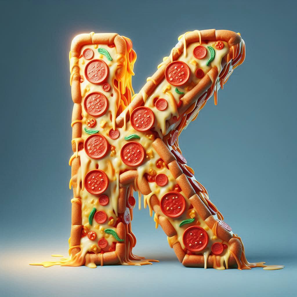 Pizza — litera K