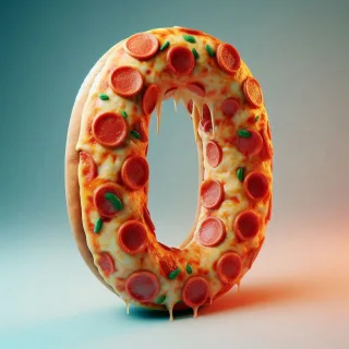 Pizza — litera O