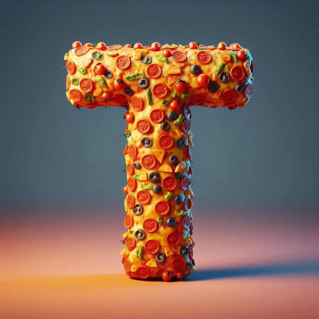 Pizza — litera T