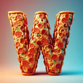 Pizza — litera W