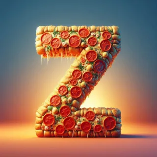 Pizza — litera Z