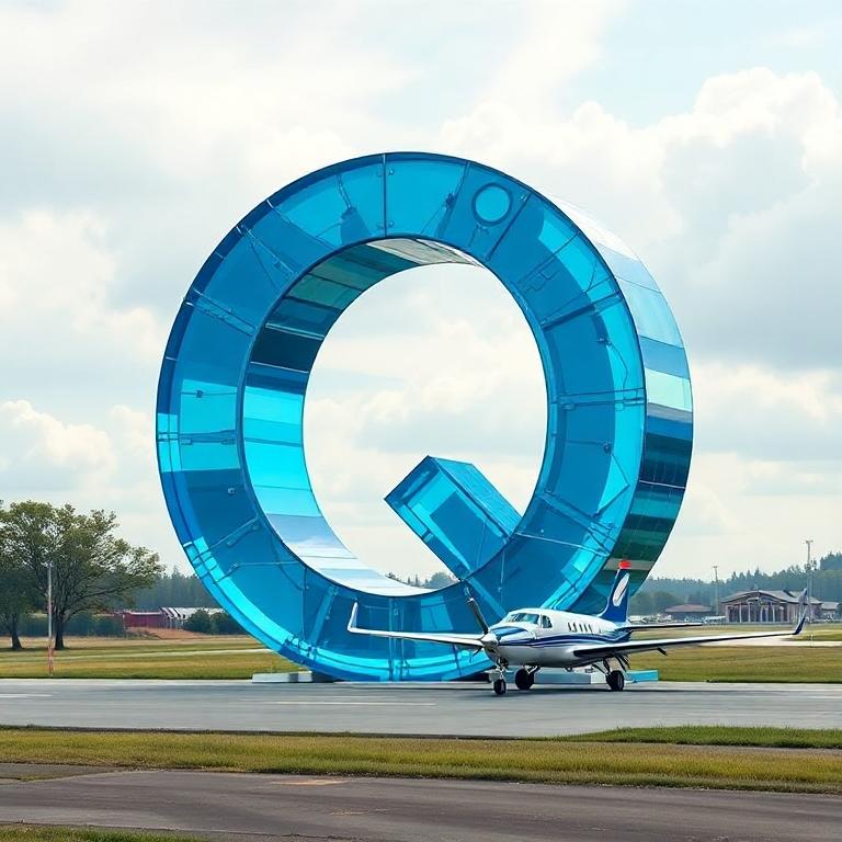 Plane — litera Q