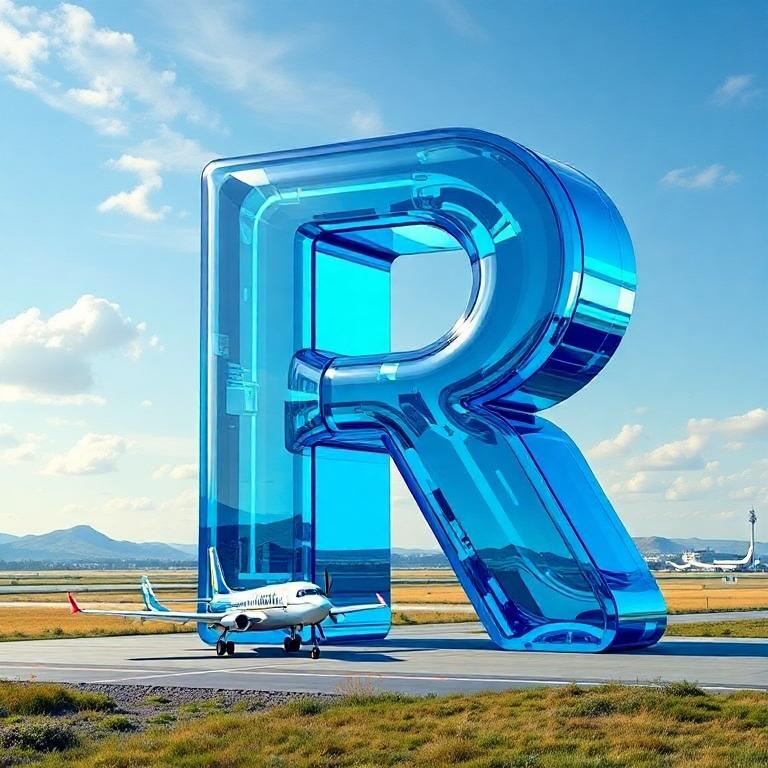 Plane — litera R